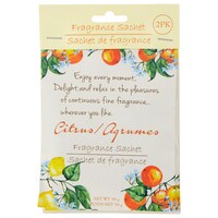 Citrus-Scented Fragrance Sachets, 2-ct. Packs — Dollar Tree (SKU 262154)