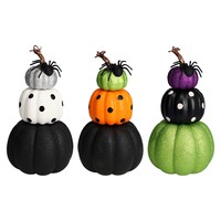 Halloween 3 Tiered Foam Pumpkin Decoration, 11.75x6.25 in. — Dollar Tree
