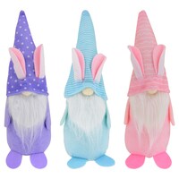 Polyester Easter Gnome Decor, 2.875x5.25x14-in. — Dollar Tree