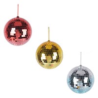 Ombre Mirror Ball Christmas Decor, Assorted Colors — Dollar Tree