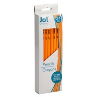 Jot Writing Classic Yellow Pencils, 24-Count. — Dollar Tree