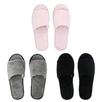 Bulk Ladies Open Toe Slippers Dollar Tree