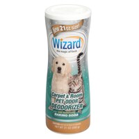 Wizard Carpet And Room Pet Odor Deodorizer With Baking Soda, 21 oz — Dollar Tree