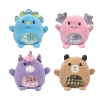 Fuzzy friends Rolly Animal Plush Toy, Assorted Animals, 1-Count. — Dollar Tree