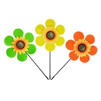 Sunflower Pinwheels, 20.5 in. — Dollar Tree