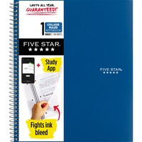 Five Star Ruled Spiral 100 pages Notebook — Dollar Tree
