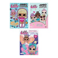 Lol Surprise Jumbo Coloring And Activity Book, Assorted Designs, 1-Count. — Dollar Tree