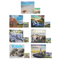 2023 Relaxing Calendars with Mini Foil Calendars, 11x12-in. — Dollar Tree (SKU 349367)