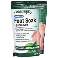 Bulk Assured Epsom Salt Foot Soak With Spearmint And Menthol Scent 16 Oz Dollar Tree