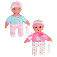 Little Darlings Heart Brights Baby Doll, Assorted Colors. — Dollar Tree