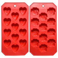 Valentine-Themed Ice Cube Trays, 8.75x4.5 in. — Dollar Tree