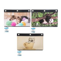 Jot Animal Binder Pouches, 9.65x6.3 in. — Dollar Tree