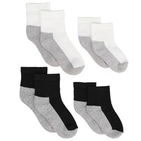 Juncture Kids' Half Cushion Quarter Socks Size 7-2/1-7 — Dollar Tree (SKU 361633)