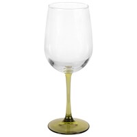 Mambo Olive Stem Wine Glasses, 18.5 oz. — Dollar Tree (SKU 199946)