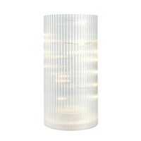 LED Ribbed Table Light Decor — Dollar Tree