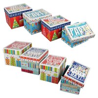Viola Holiday Celebration Themed Nesting Gift Boxes — Dollar Tree