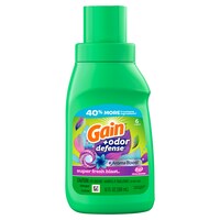 Gain + Odor Defense Liquid Laundry Detergent - Super Fresh Blast Scent, 10 oz. — Dollar Tree