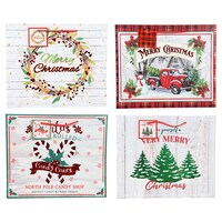 Christmas House Large Horizontal Gift Bags, 10x5x12-in. — Dollar Tree