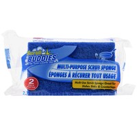 Scrub Buddies Multi-Purpose Scrub Sponges, 2-Count. Packs — Dollar Tree