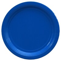Bulk Blue Paper Party Plates 9 In 20 Ct Packs Dollar Tree