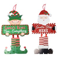 Decorative Christmas Wall Signs, 15x9 in. — Dollar Tree