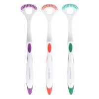 Gurunanda Basics Dual Action Tongue Cleaner, 1 Count. — Dollar Tree