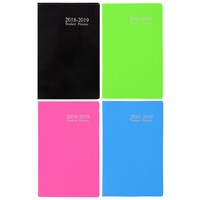 Colorful Vinyl 2018-2019 Weekly Planners, 4.75x7 in. — Dollar Tree (SKU 275372)