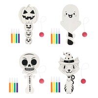 Seasonal Collection Color-Your-Own Decor, Assorted Designs, 5-Piece Pack. — Dollar Tree