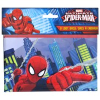 Marvel Ultimate Spider-Man Loot Bags with Handles, 8-ct. Packs — Dollar Tree (SKU 199703)