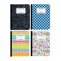Fashion Composition Notebooks, 100 Pages — Dollar Tree