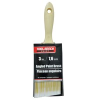 Tool Bench Angled Paint Brushes with Wooden Handles, 3 in. — Dollar Tree