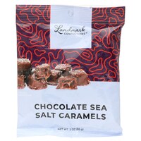 Landmark Confections Chocolate Sea Salt Caramels, 3-oz. — Dollar Tree (SKU 369137)