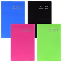 2017-18 Jot Student Weekly Planners with Vinyl Covers — Dollar Tree penny item