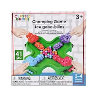 Classic Games Chomping Game, 41-Piece Pack. — Dollar Tree