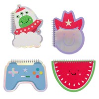 Diecut Notebook, Assorted Designs, 1-Count. — Dollar Tree