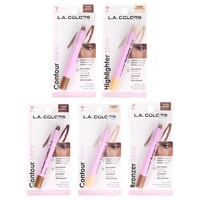 L.A. Colors Contour Stick, Highlighter Stick, And Bronzer Stick, Assorted Shades, 1-Count. — Dollar Tree
