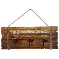 Floral Garden Succulent Garden Boards, 10x6.875 in. — Dollar Tree