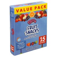 Yumy Yumy Mixed Fruit Flavored Fruit Snacks, 15-ct. Packs — Dollar Tree (SKU 337536)