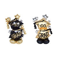 Seasonal Collection Graduation Decorative Balloon, Assorted Colors, 1-Count. — Dollar Tree
