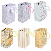 Voila Spring Small Gift Bag, Assorted Designs, 3-Piece Pack. — Dollar Tree