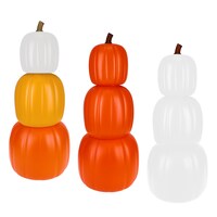 Stacking Pumpkin, 24-in. 3-Piece. — Dollar Tree