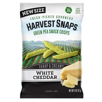 Harvest Snaps Green Pea Snack Crisps, 2-oz. Bags — Dollar Tree (SKU 304871)