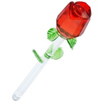 Gift-Boxed 5-in. Glass Valentine Roses — Dollar Tree (SKU 192127)