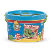 Kids @ Work Shape Sorter Bucket Blocks, 22-Piece Pack. — Dollar Tree
