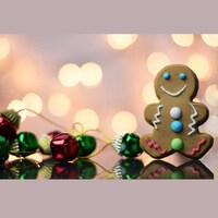 Adorable Gingerbread Man Decor Dollar Tree