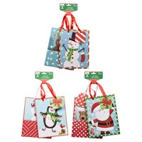 Christmas House Whimsical Christmas Gift Bags, 2-Count. Packs — Dollar Tree