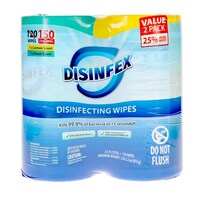 Disinfex Disinfecting Wipes, 2-Piece Pack. — Dollar Tree