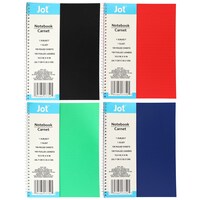 Jot Single Subject Wide Rule Spiral Notebook, Assorted Colors, 1-Count. — Dollar Tree
