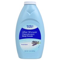 Perfect Purity Fresh After-Shower Deodorant Body Powder — Dollar Tree (SKU 885272)