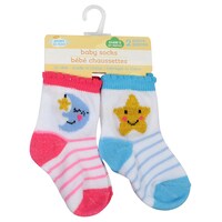 Bulk Angel Of Mine Colorful Baby Socks 2 Ct Packs Dollar Tree